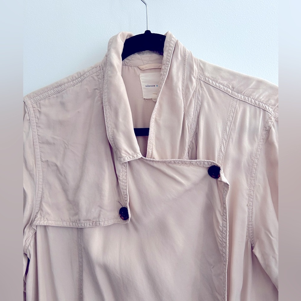 Beige trench coat from Urban Outfitters